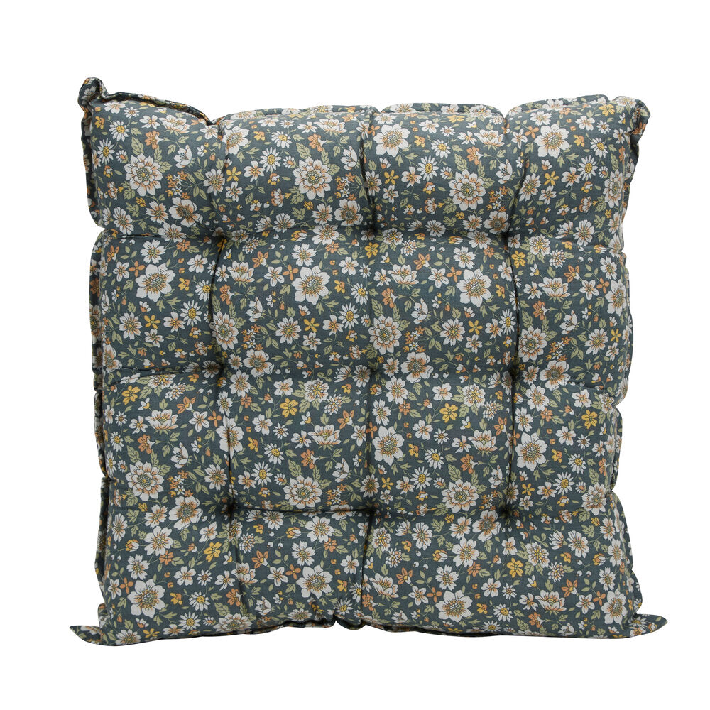 Hynde - grøn/blomstret